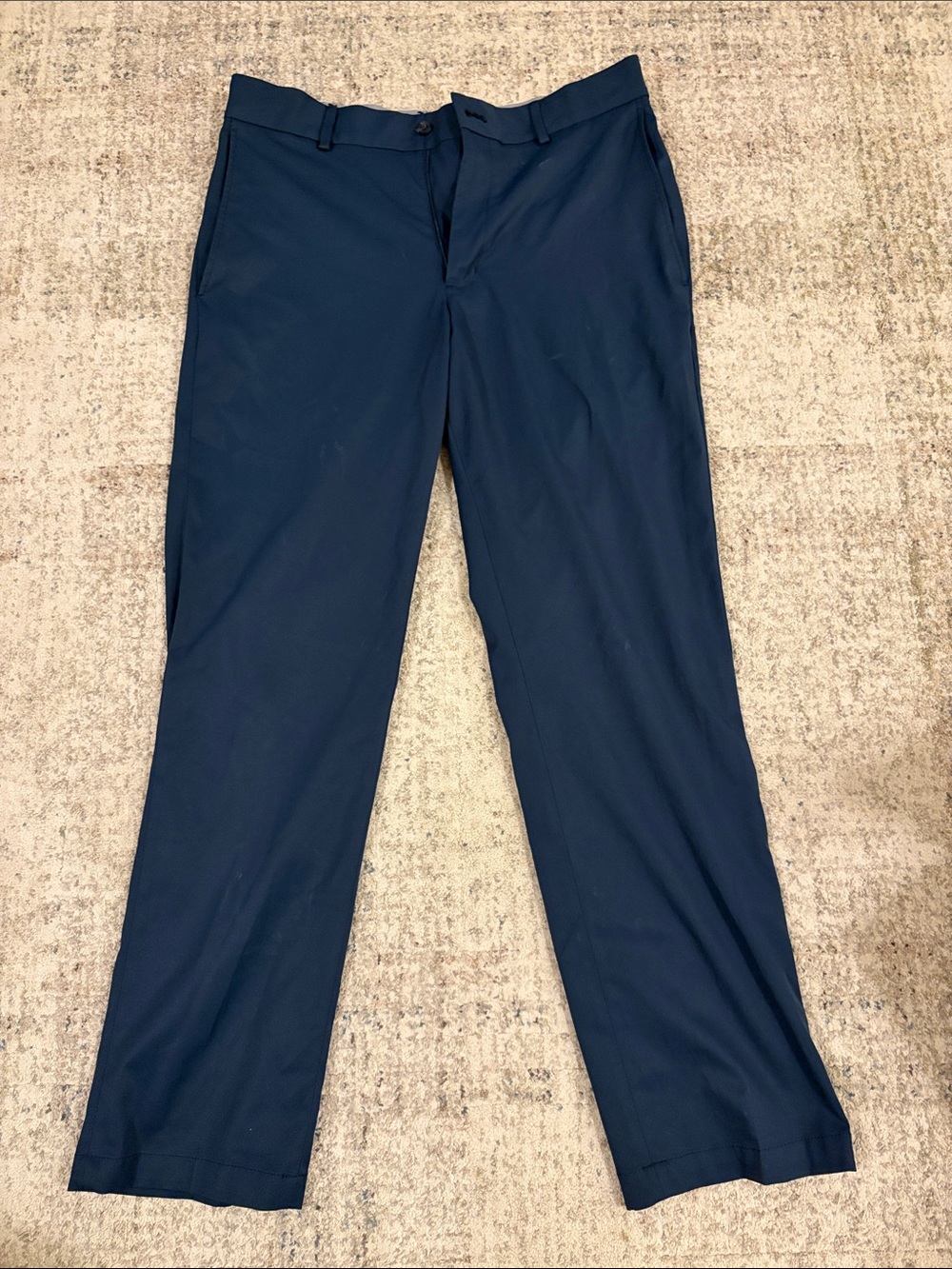 Walter Hagen Dark Blue Dress Pants - Straight Leg